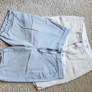 Old navy linen shorts